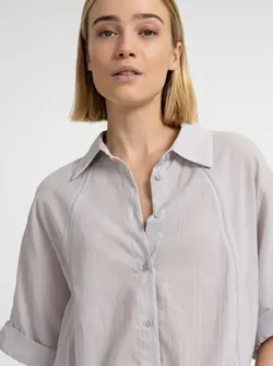 BLOUSE MANCHES LARGES