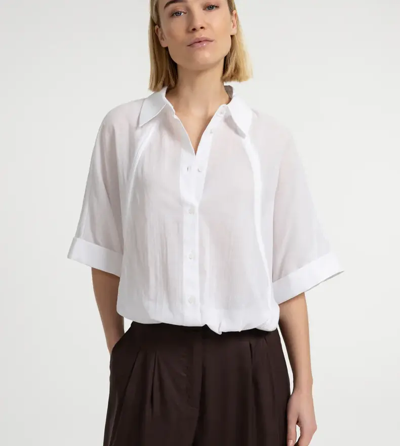 WIDE SLEEVE BLOUSE