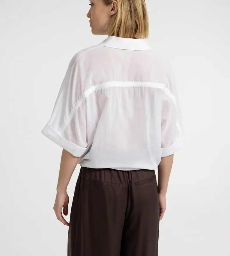 WIDE SLEEVE BLOUSE