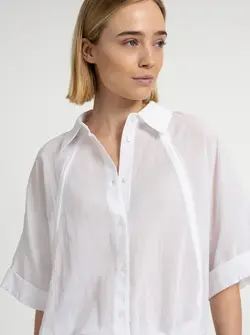 WIDE SLEEVE BLOUSE