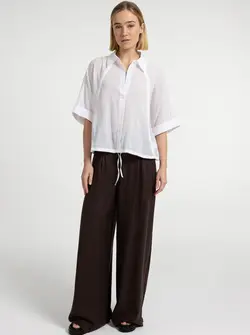 BLOUSE MANCHES LARGES