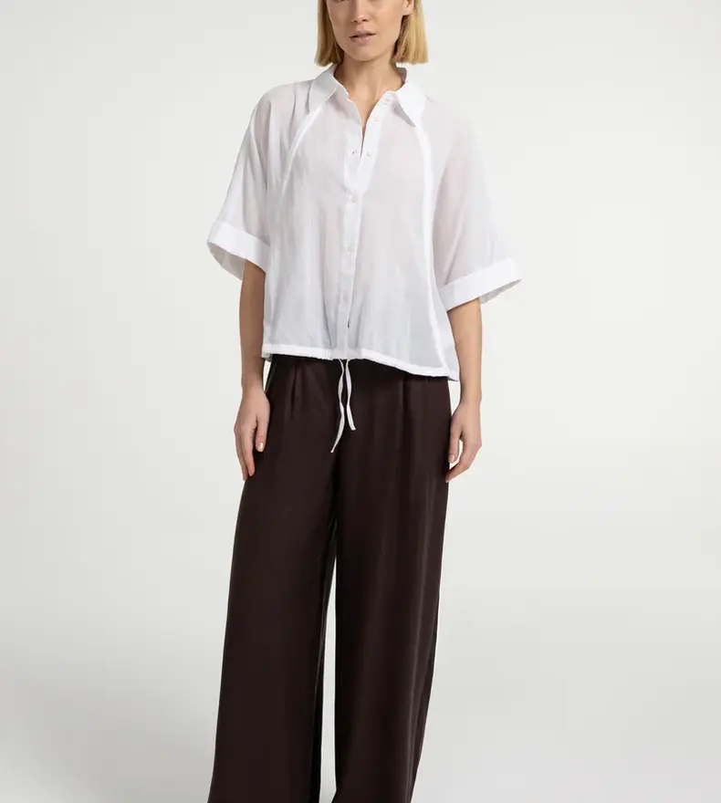 BLOUSE MANCHES LARGES