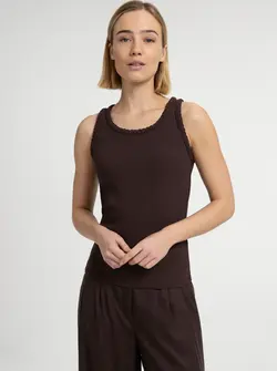 BRAIDED TRIM SINGLET
