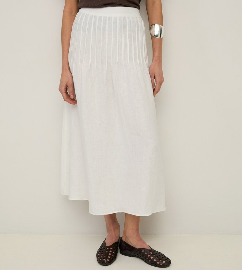 CAMI HEMP MIDI SKIRT