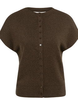 SHORT SLEEVE CARDIGAN