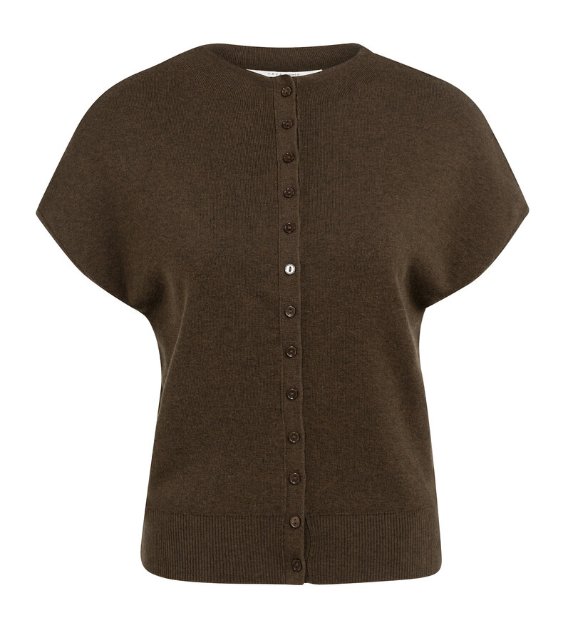 SHORT SLEEVE CARDIGAN
