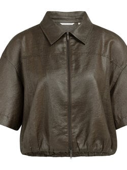 COATED BLOUSE JACKET
