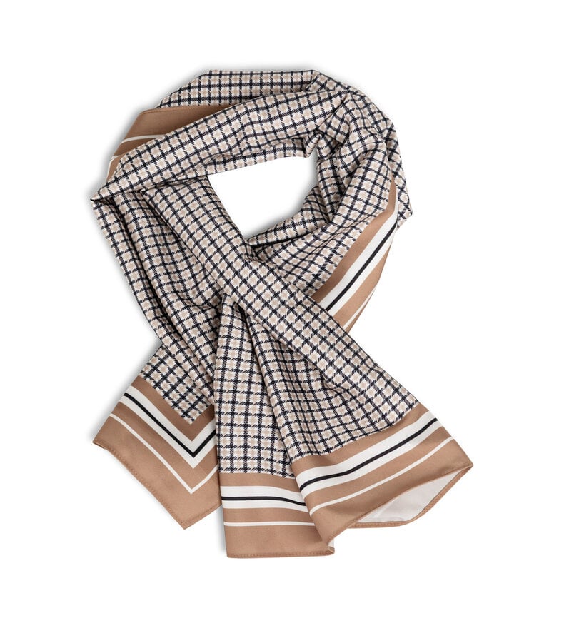 FOULARD CARRÉ EN SATIN