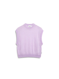 MOHAIR BLEND KNIT VEST