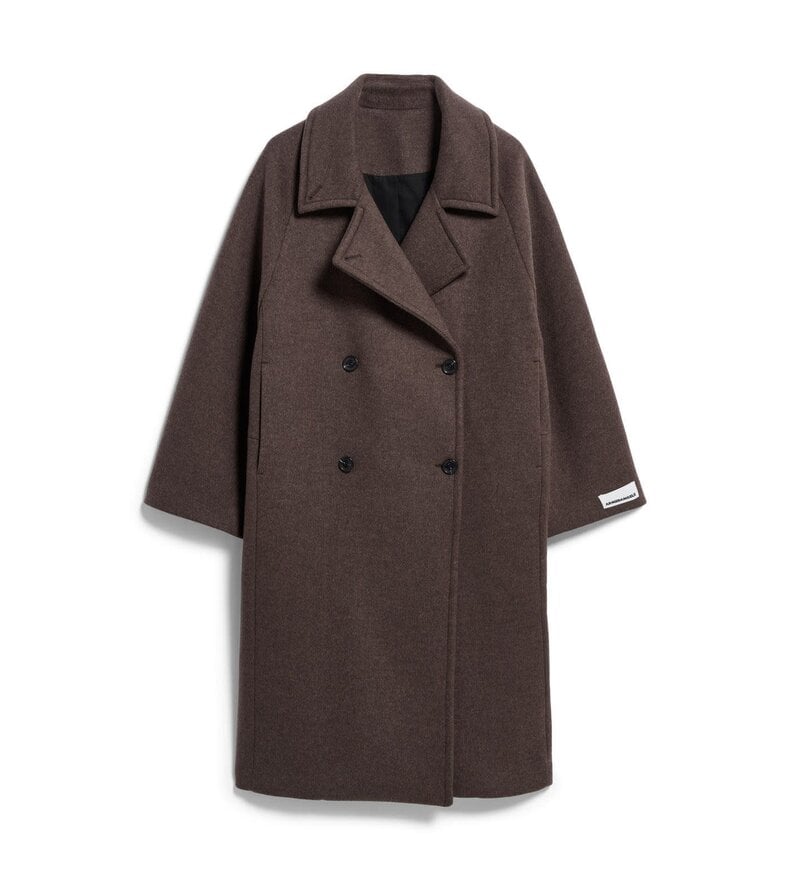 WOOL DOUBLE-BREASTED COAT