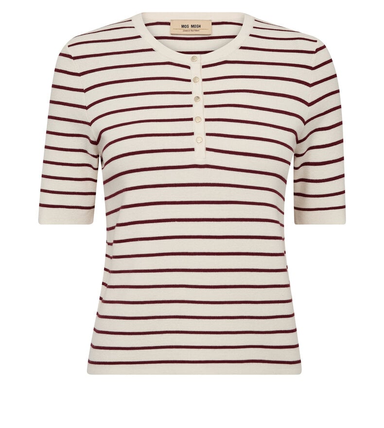 MMALIZ CALIZ STRIPE SS KNIT