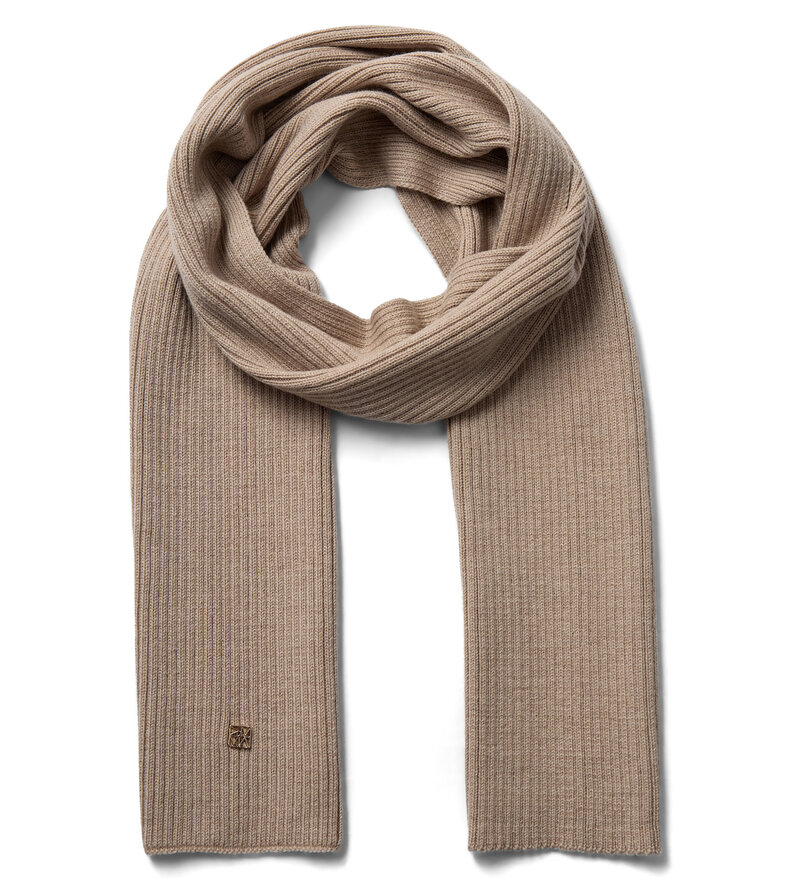 MMTOVA WOOL RIB SCARF