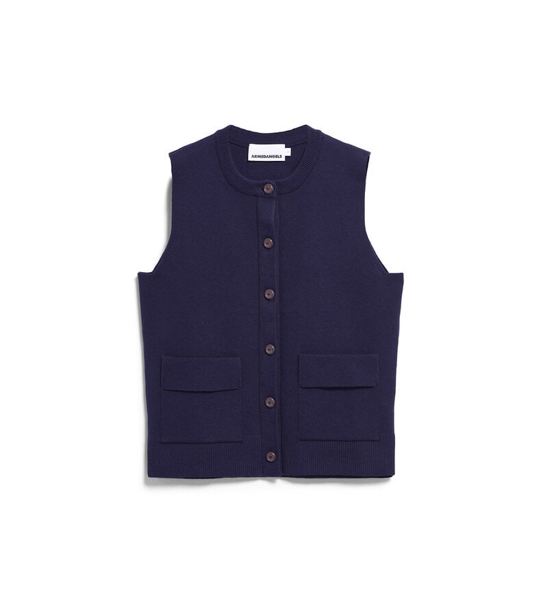 GILET EN MAILLE