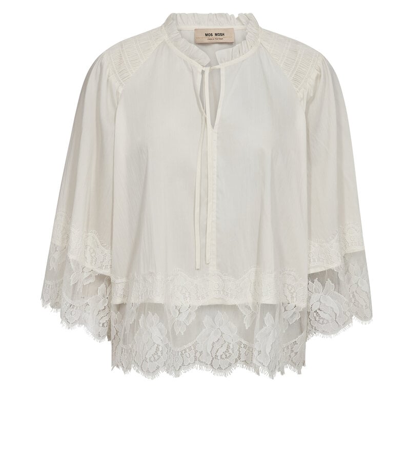 MMEISA TESS 3/4 LACE BLOUSE
