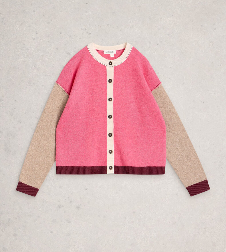 SANSA COLOURBLOCK CARDI
