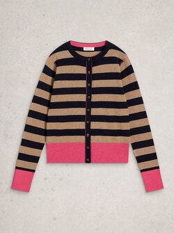 LOIS STRIPE CARDI