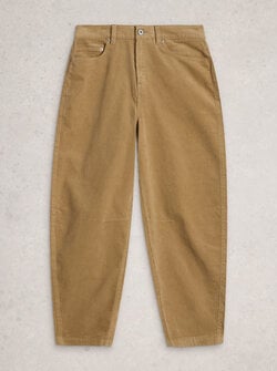 AUBREY BARREL CORD PANTS