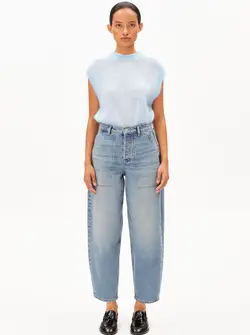BAARLY CARPENTER BARREL JEANS
