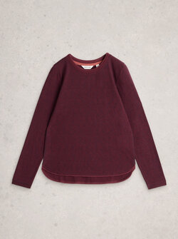 CLARA LS TEXTURE TEE
