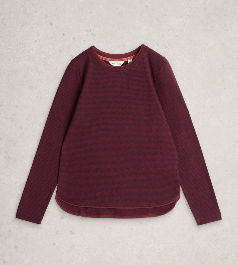 CLARA LS TEXTURE TEE