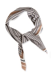 CHECK PRINT SCARF