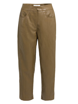FAUX LEATHER TROUSER