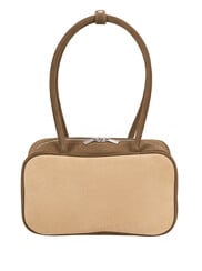 SUEDE BOWLING BAG