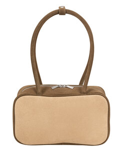 SUEDE BOWLING BAG