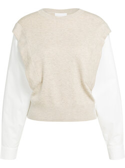 SWEATER COTTON SLEEVES