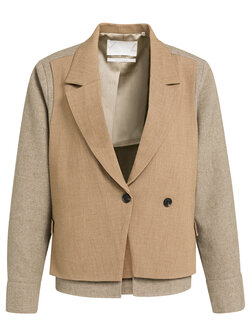 BLAZER CONTRASTÉ