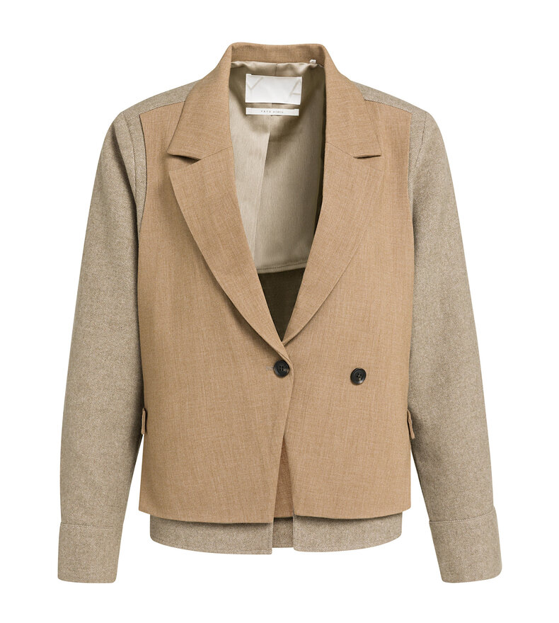 BLAZER WITH CONTRAST