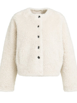 VESTE OVERSIZE EN FAUSSE FOURRURE