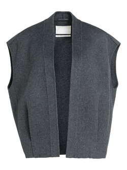 OVERSIZE WOOL BODYWARMER