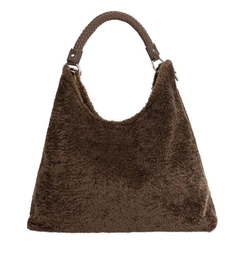 REVERSIBLE FAUX FUR BAG