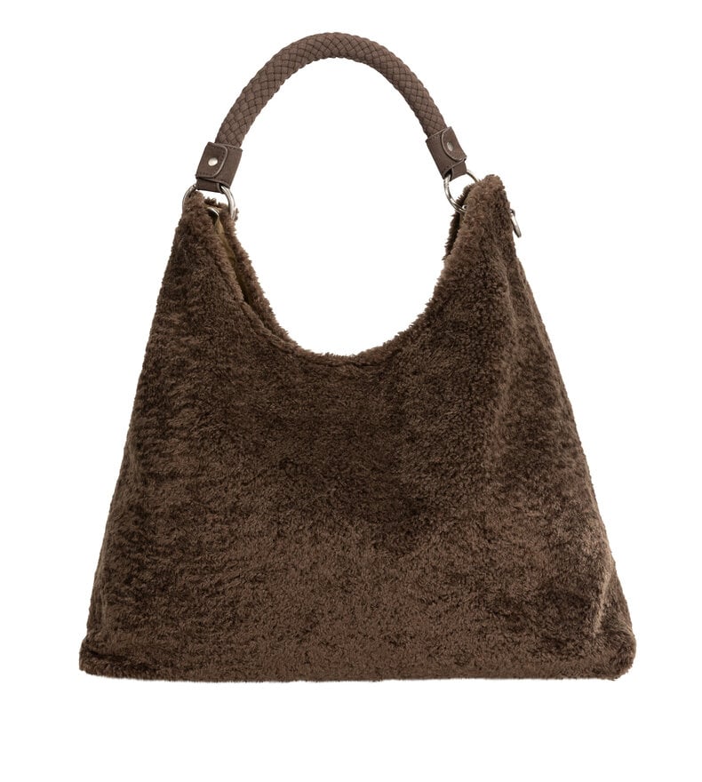 SAC RÉVERSIBLE EN FAUSSE FOURRURE