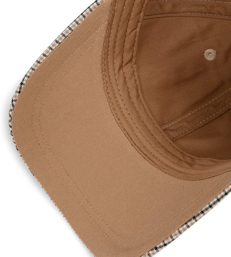 CASQUETTE À MOTIF À CARREAUX