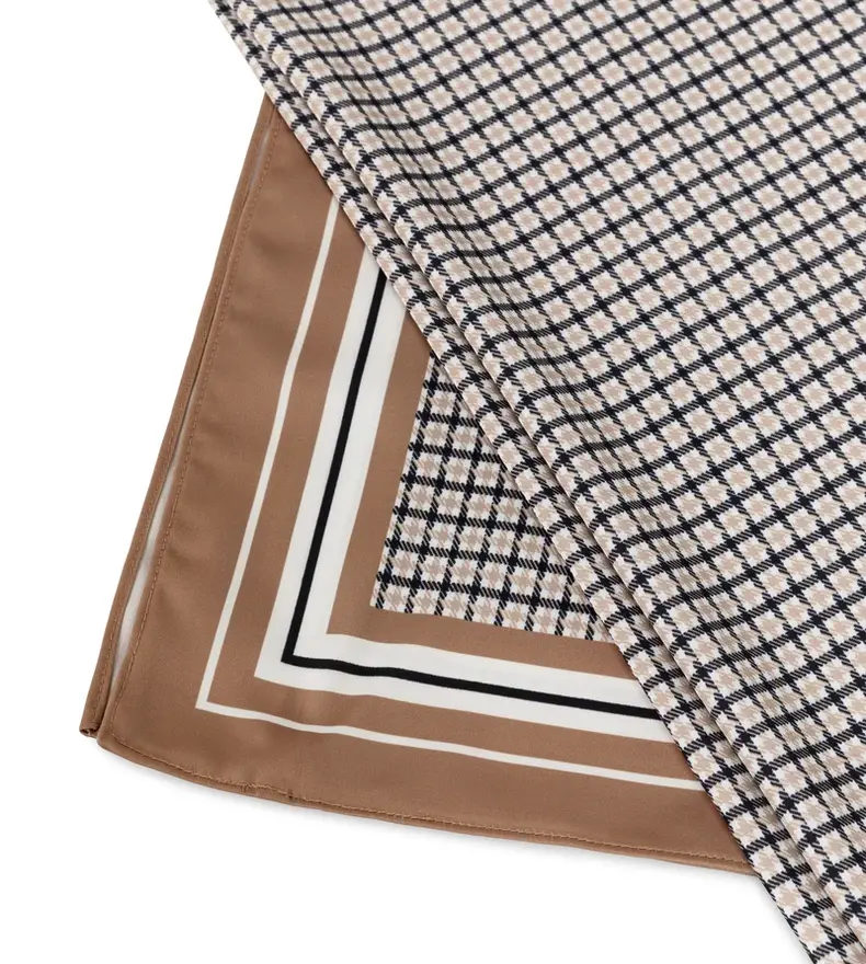 SATIN SQUARE SCARF