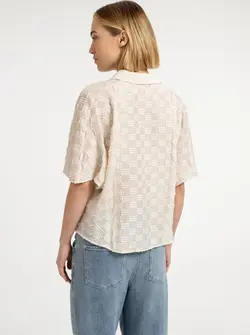 JACQUARD BLOUSE