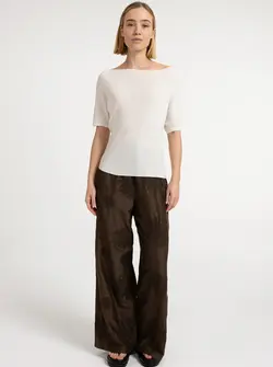 PULL COL BATEAU