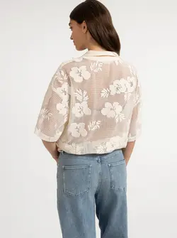 VESTE EN CROCHET