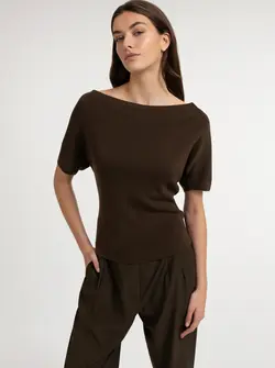 BOATNECK SHORT SLEEVE