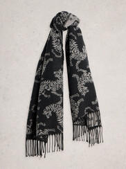 MIDWEIGHT PATTERN SCARF