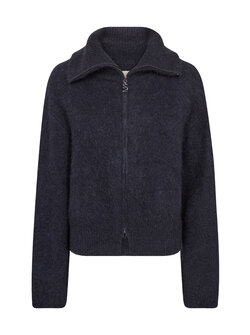 MMHULDA KNIT ZIP CARDIGAN