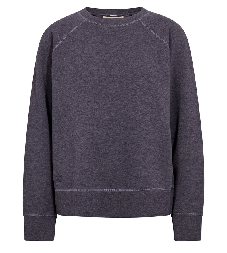 MMABELLO O-LS MELANGE SWEATSHIRT