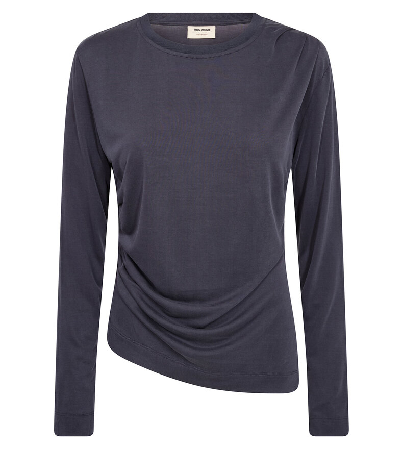 MMAMI O-LS DRAPED TEE