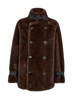 MMNANETTE FAUX FUR JACKET