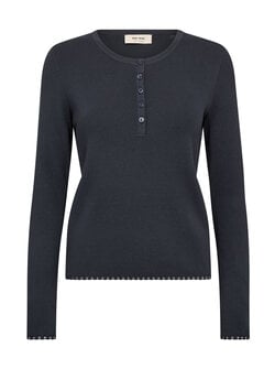 MMALIZ CALIZ PLAIN LS KNIT