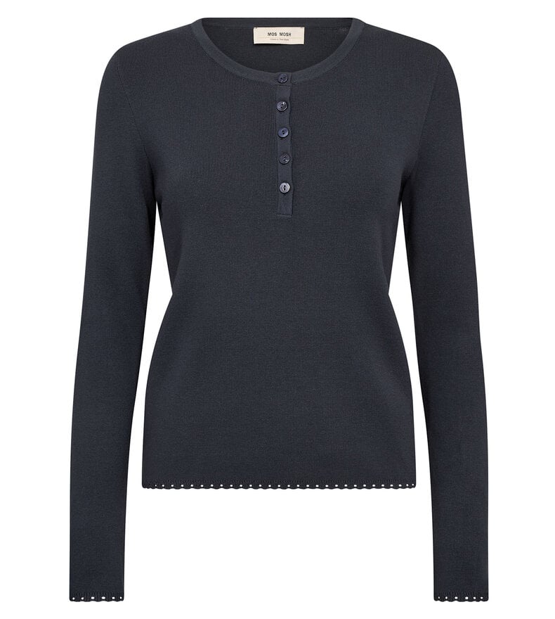 MMALIZ CALIZ PLAIN LS KNIT