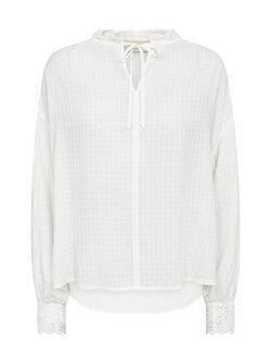 MMLEIZA GING LACE BLOUSE