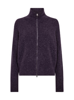 MMTHORA KNIT ZIP CARDIGAN